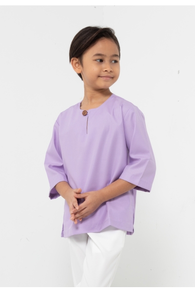 TUSCA KIDS | Alexander Kids Classic Kurta in Lilac