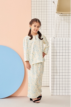 TUSCA KIDS : Zara Kids Kurung Mini in Yellow