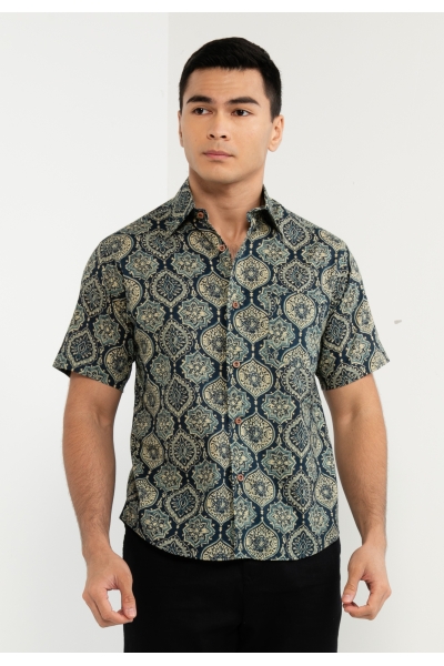 TUSCA MEN | Agra Kemeja in Dark Blue TUSCA MEN | Agra Kemeja in Dark Blue