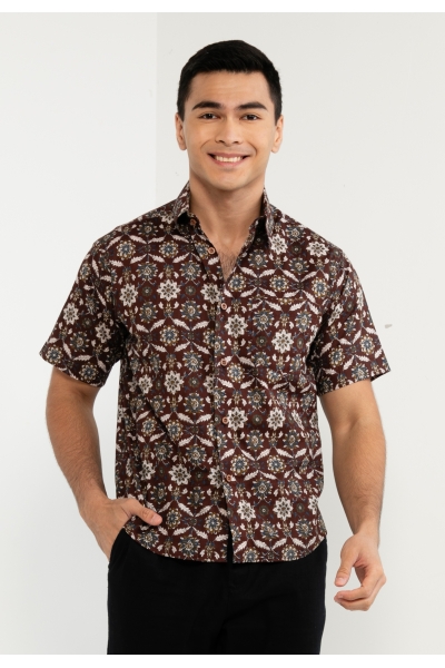TUSCA MEN | Agra Kemeja in Dark Brown TUSCA MEN | Agra Kemeja in Dark Brown