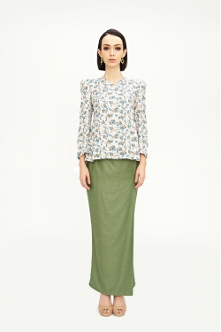 TUSCA WOMEN: Joanna Kurung in Lime Green